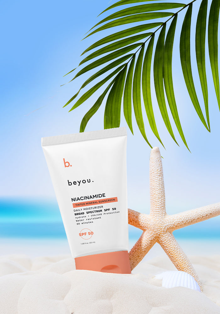 Niacinamide Daily Moisturizer Mineral Sunscreen SPF50