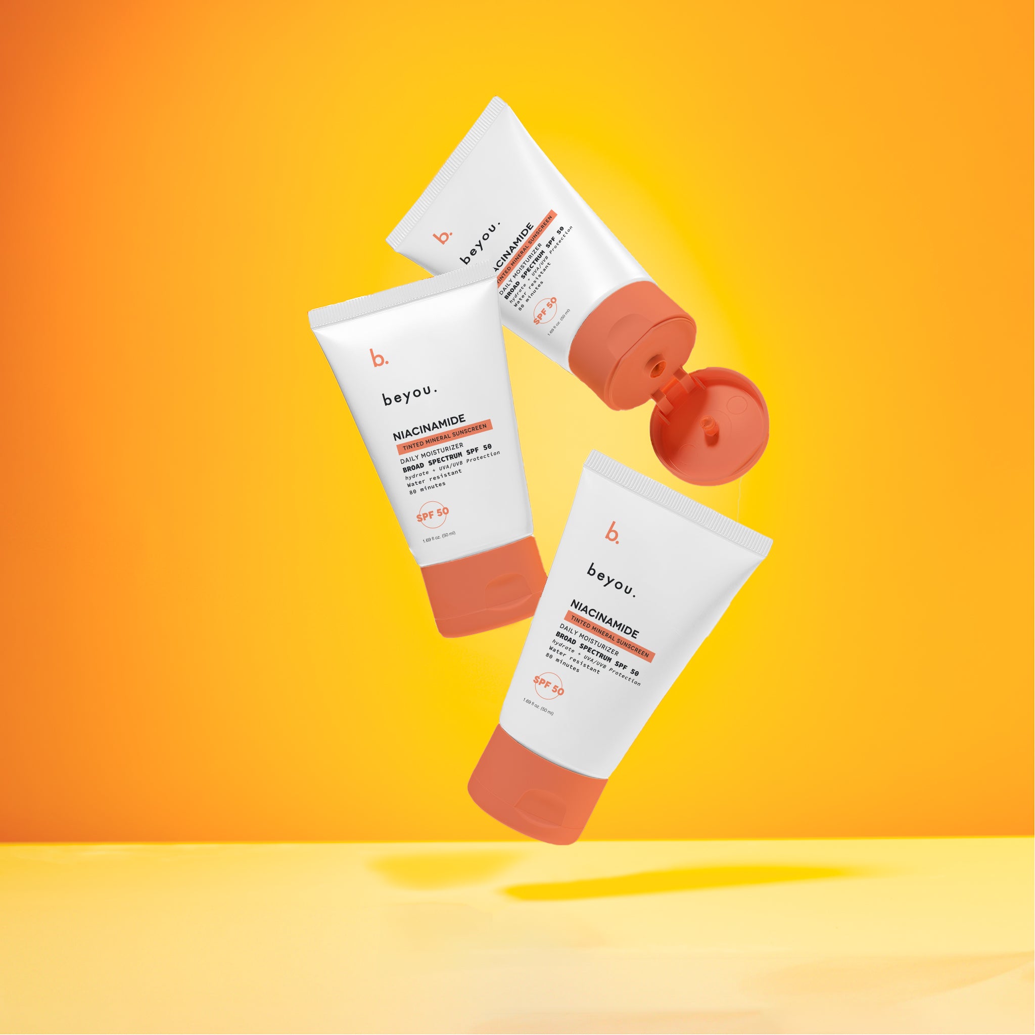Niacinamide Daily Moisturizer Mineral Sunscreen SPF50